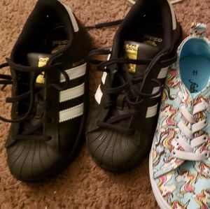 Selling both kids Adidas and Fabkids size 12
